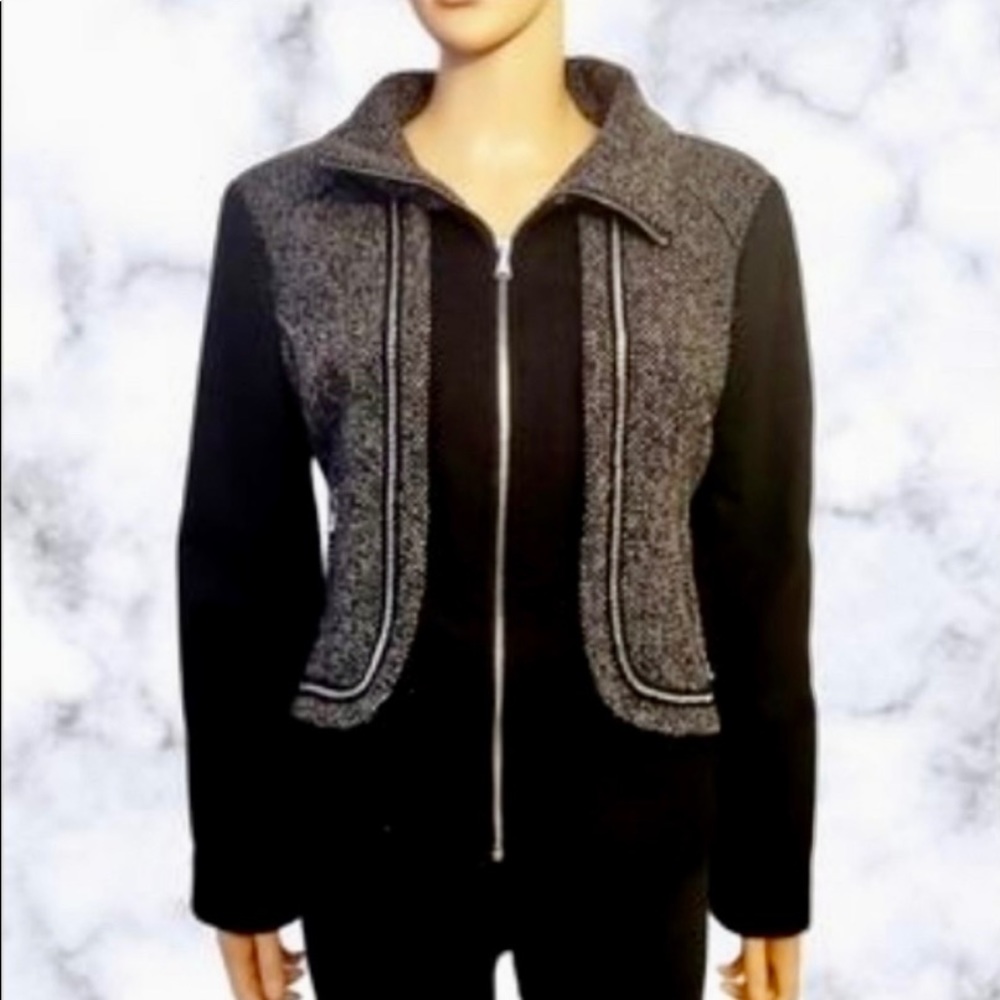 New GUESS tweed jacket coat XL